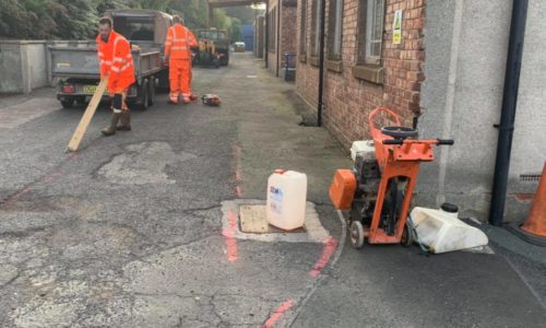 Tarmac yard re-instatement work Newcastle