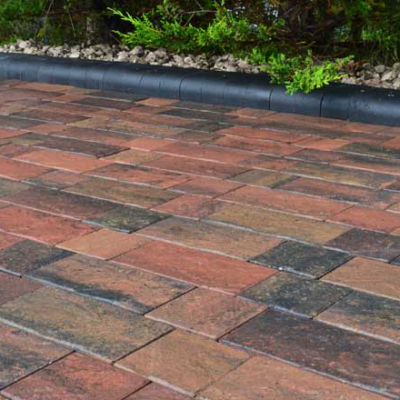 Wet block paved patio by Armstrong's