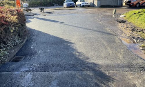 Commercial yard & roadway tarmacadam repair in Hamilton Glasgow